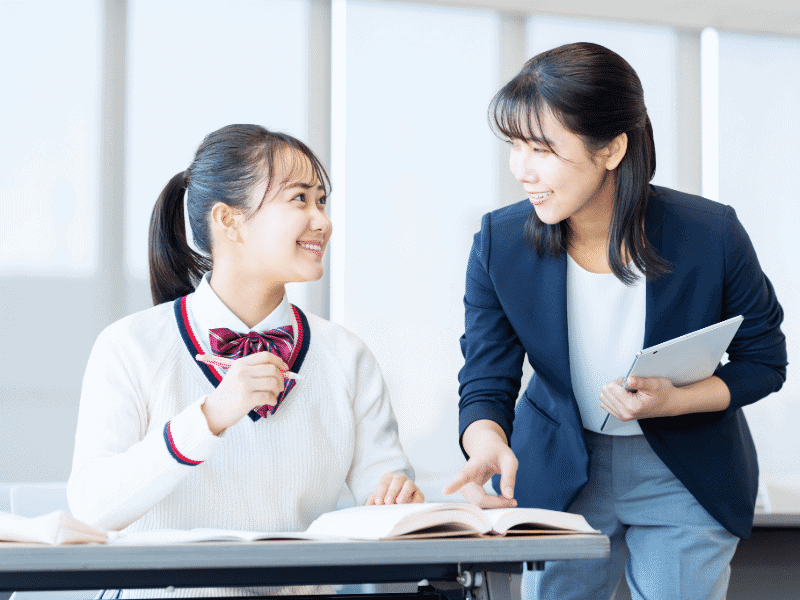 高校生と講師